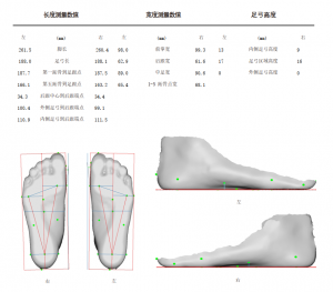 3D foot scanner
