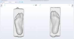 3D foot scanner
